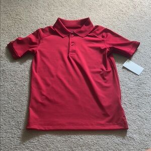 Lands' End Red Polo Shirt